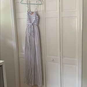 Flying Tomato Tie Front Jumpsuit